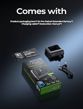 GoPro - (新品未開封)GoPro EXTENDED BATTERY Re-Fuel 9Hr Extended Battery Module for GoPro Hero Black